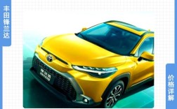 丰田锋兰达2025款价格及图片,丰田锋兰达2025款参数配置